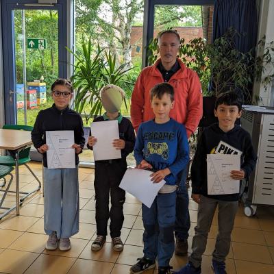 Siegerehrung Minikänguru-Wettbewerb, 30.05.2024