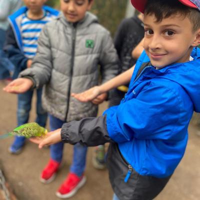Klasse 2c im Tierpark Gettorf, 31.05.2024