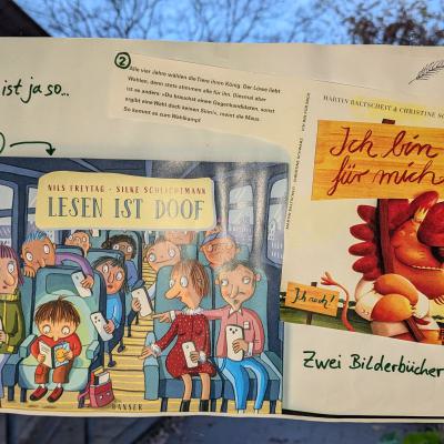 Vorlesetag: Buchvorstellung, 15.11.2024