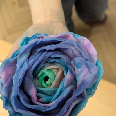 Watteblumen in der 3d, 20.03.2025