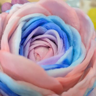 Watteblumen in der 3d, 20.03.2025