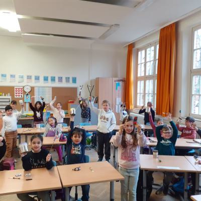Frühlingserwachen, Klasse 2a, März 2025