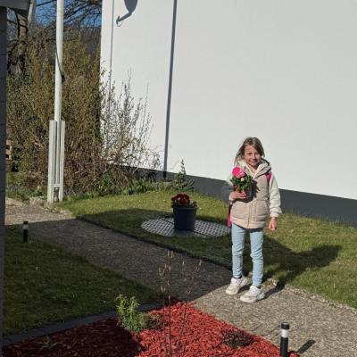 Frühlingserwachen, Klasse 2b, März 2025