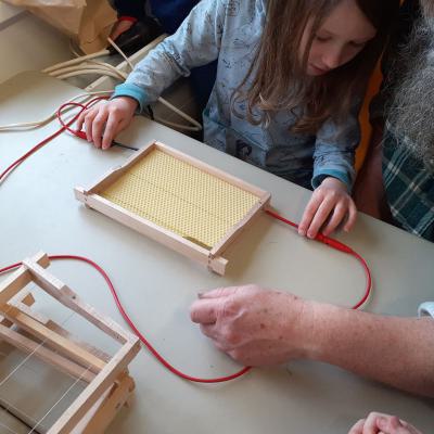 Mittelwände für die Mini-Plus-Beuten einlöten, 09.03.2020